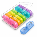 Wholesale 7-Day Weekly Pill Organizer Manufacturer BPA-Free