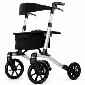 Wholesale Aluminum Rollator Walker Manufacturer with Seat and Bag