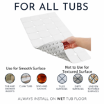 Wholesale Foldable Silicone Bathtub Mat | Non-Slip & Anti-Mold Shower Mat | Charisti - Image 3