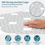 Wholesale Extra Long Natural Rubber Bathtub Mat | 39x96cm Non-Slip Shower Mat | Charisti - Image 2