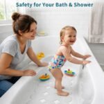 Wholesale Extra Long Natural Rubber Bathtub Mat | 39x96cm Non-Slip Shower Mat | Charisti - Image 4