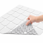 Wholesale Foldable Silicone Shower Mat Manufacturer with Strong Suction Cups