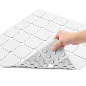 Wholesale Foldable Silicone Shower Mat Manufacturer with Strong Suction Cups