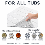 Wholesale Foldable Silicone Shower Mat | Non-Slip & Anti-Mold Bath Mat | Charisti - Image 2