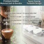 Natural Rubber Material of 40x70cm Bathtub Mat - Eco-friendly and Durable