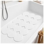 Wholesale Natural Rubber Bathtub Mat 40x70cm Non-Slip Shower Mat